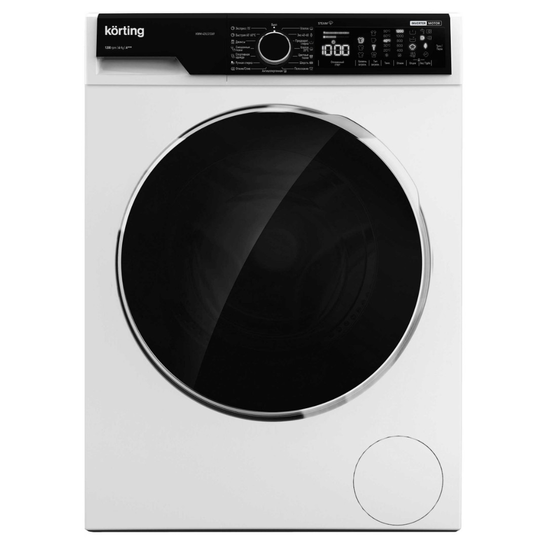 Отдельностоящая стиральная машина Korting KWM 42LS1267